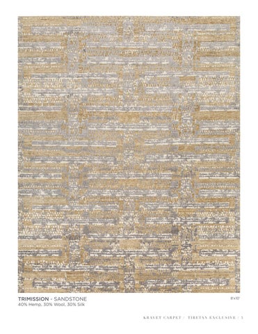 Kravet LLC 灯饰目录 · Kravet Carpet Tibetan Exclusive 第 3 页