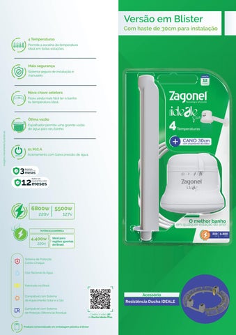 CATALOGO DUCHAS E TORNERIAS ZAGONEL 2021 第 13 页