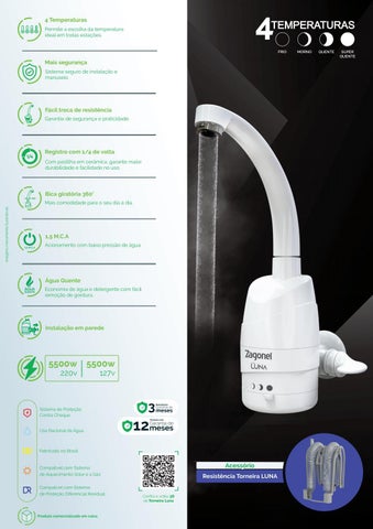 CATALOGO DUCHAS E TORNERIAS ZAGONEL 2021 第 21 页