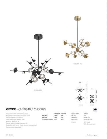 kuzcolighting 灯饰目录 · Kuzco 2022 January Supplement 第 20 页