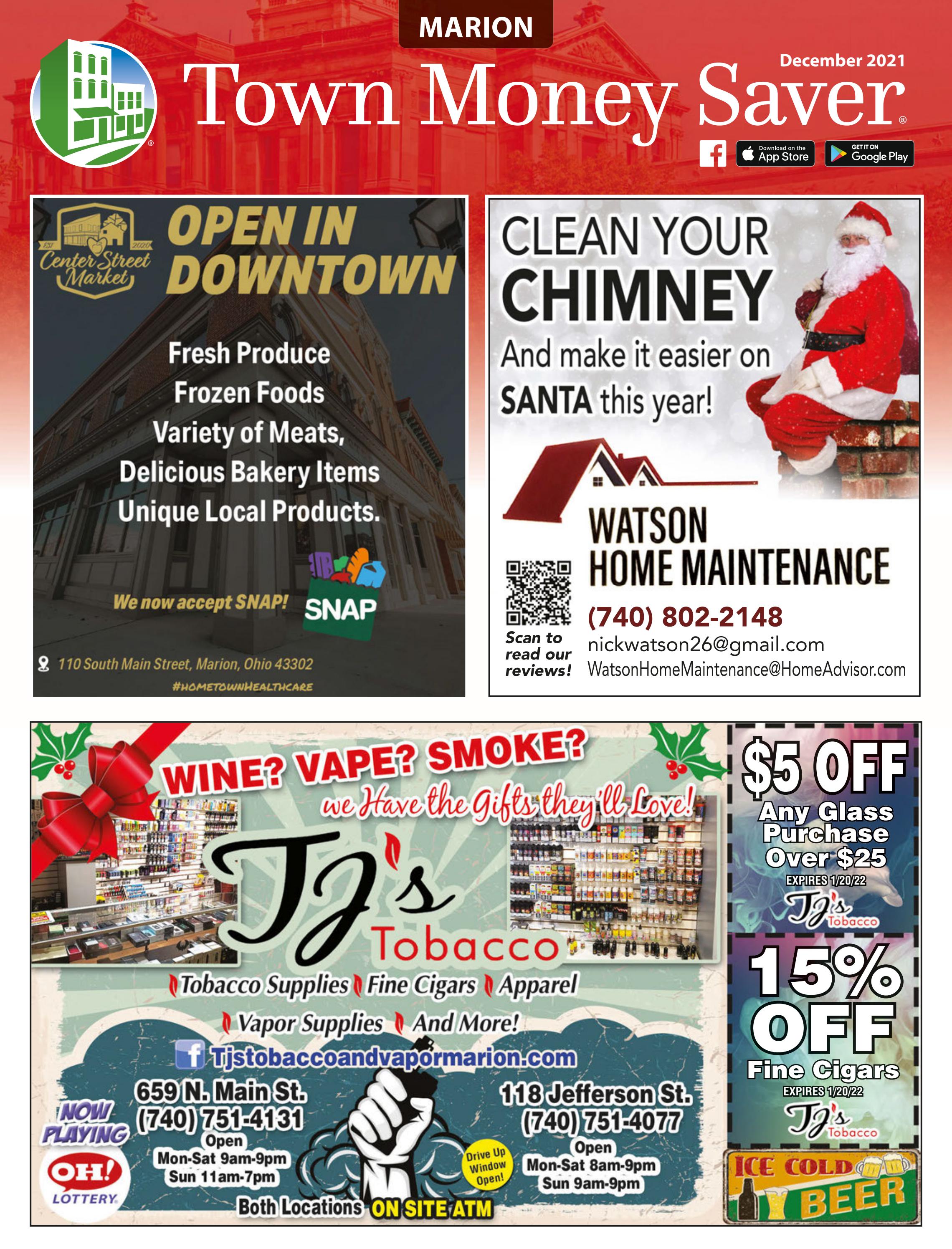 Marion Town Money Saver December MID 2021 by Town Money Saver Issuu