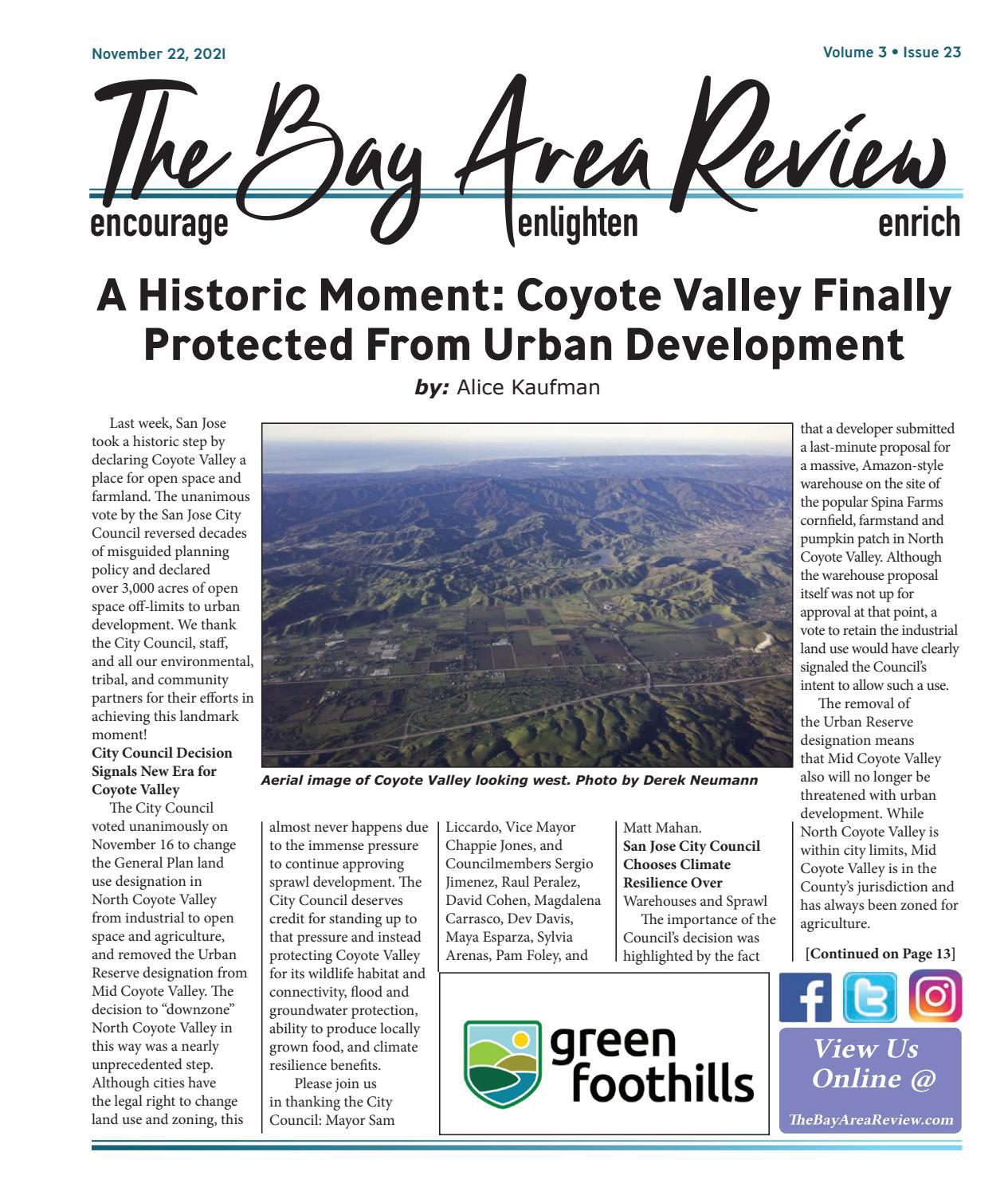 The Bay Area Review, November 22, 2021 by The Bay Area Review Issuu