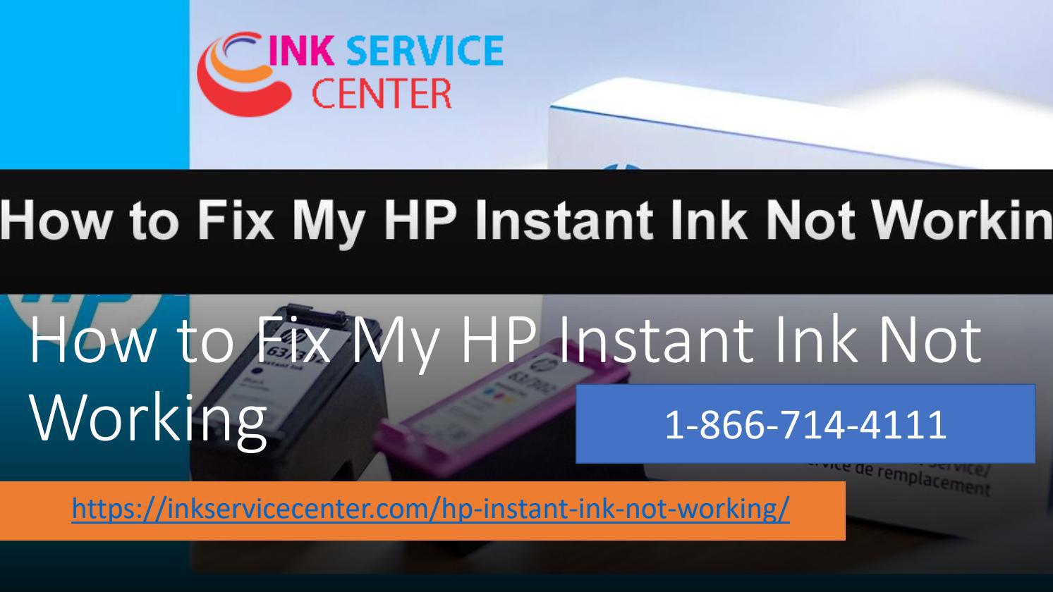 How to Fix My HP Instant Ink Not Working How To Bypass HP Instant Ink