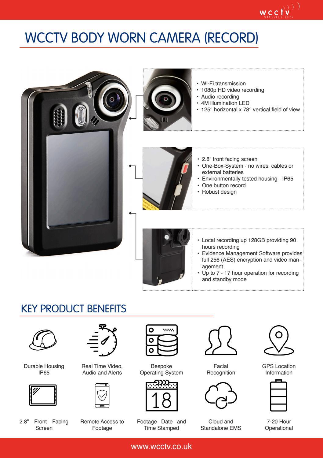 Body Worn Camera WCCTV Body Camera Record by WCCTV Issuu