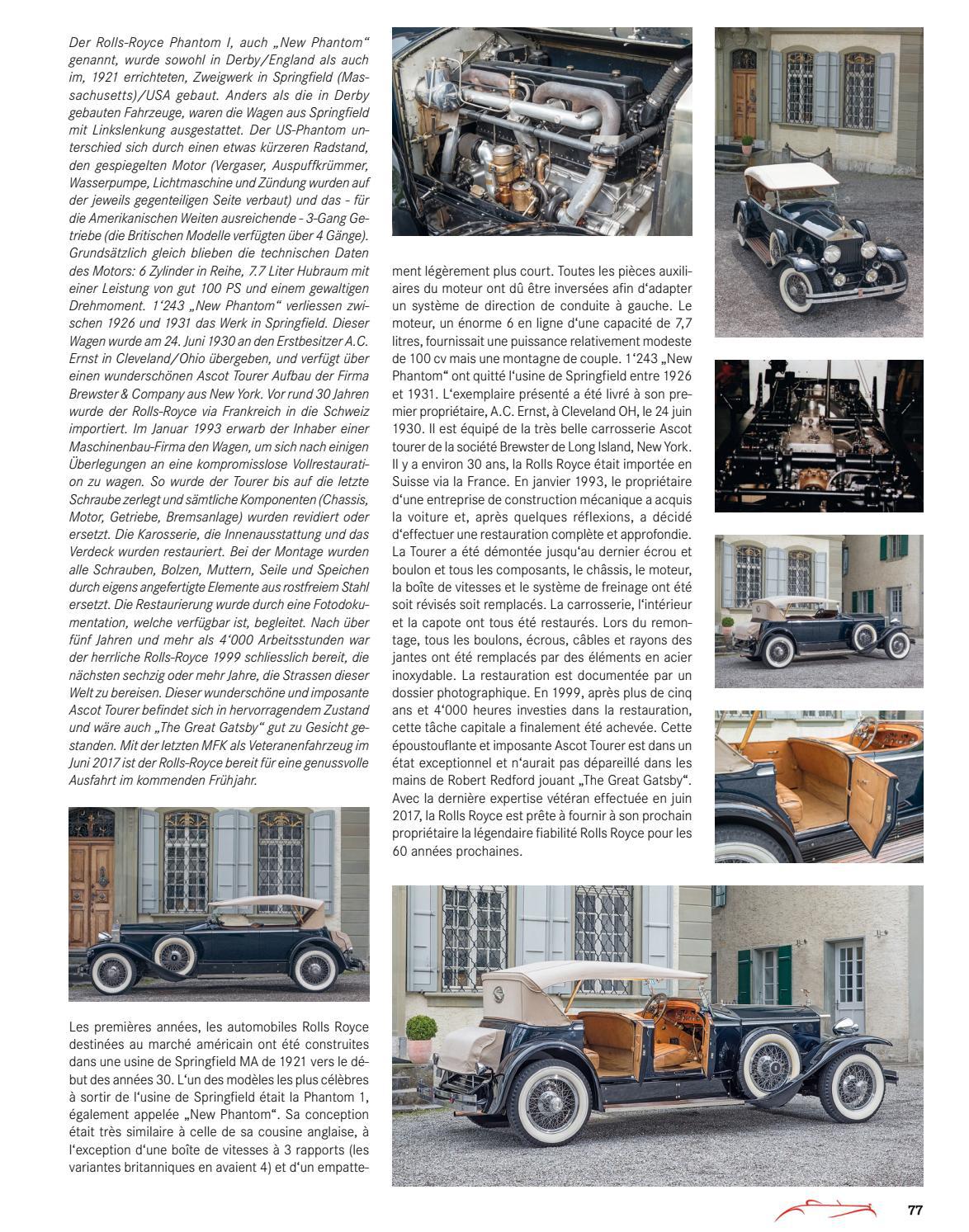 Gstaad Classic Car Auction on December 29th 2021 by Oldtimer Galerie
