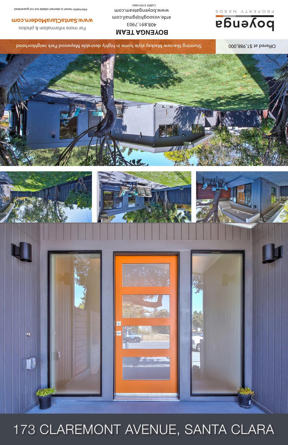 Boyenga Team / Compass / Presents 173 Claremont Avenue, Santa Clara by Boyenga Homes Issuu