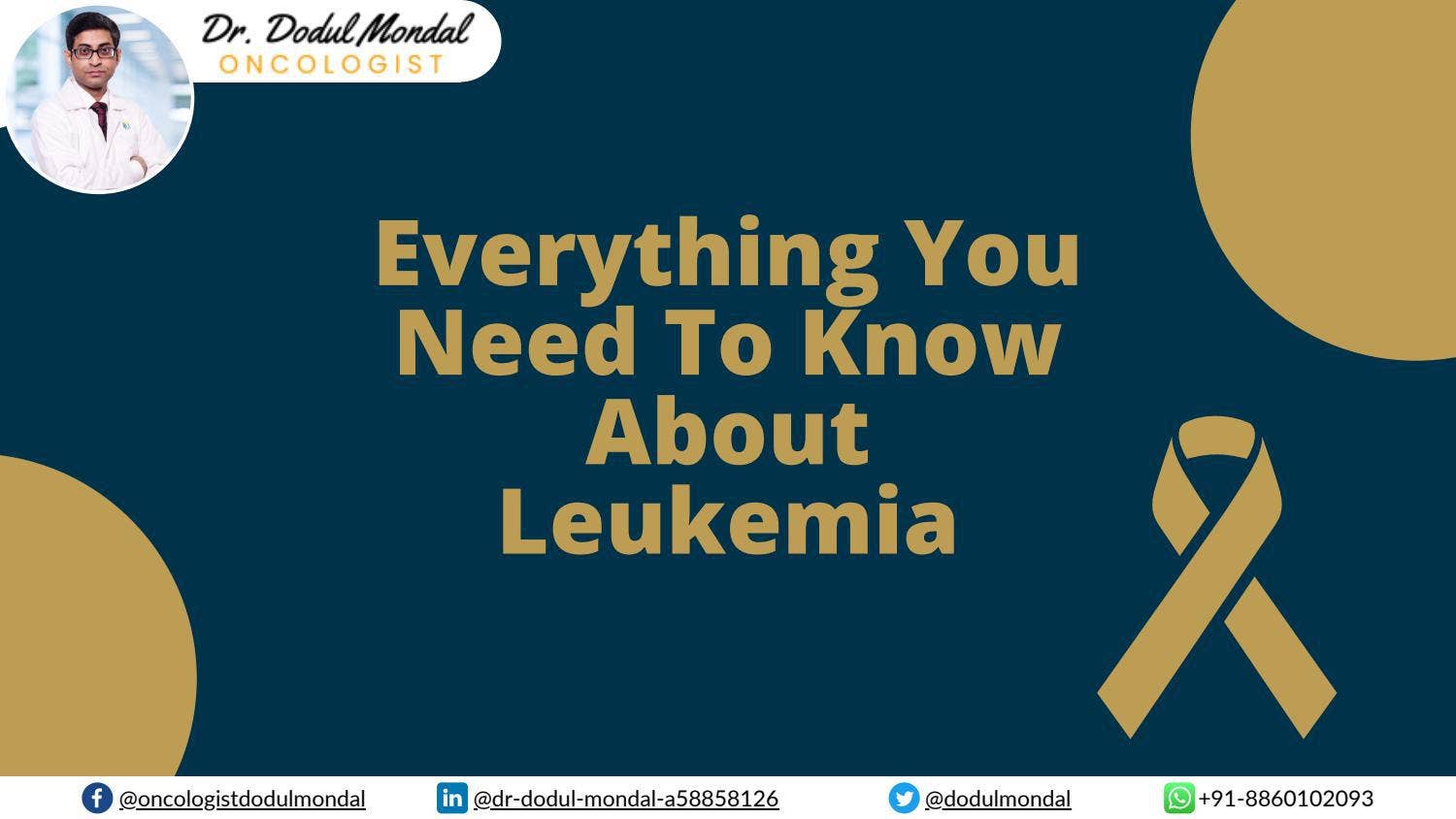 Everything You Need To Know About Leukemia | Best Radiation Oncologist ...