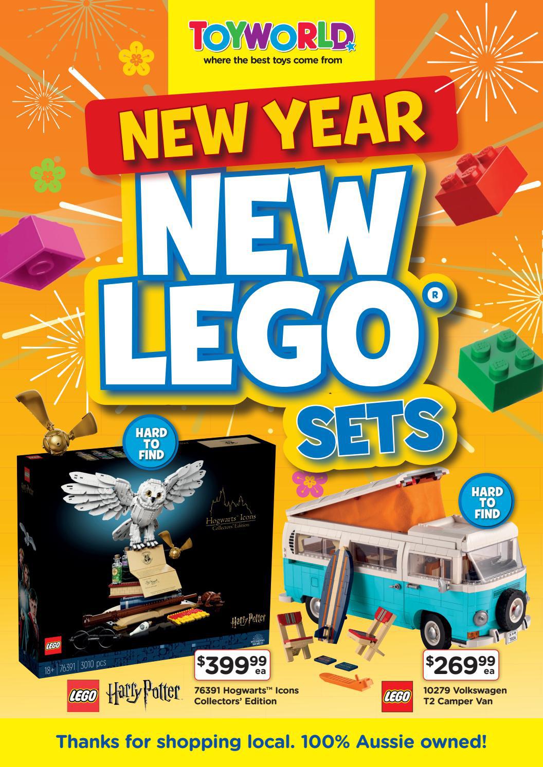 Toyworld Australia New Year New LEGO Catalogue by Associated Retailers