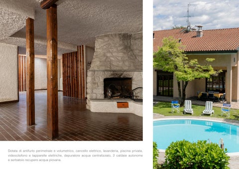 SANTA TECLA IMMOBILIARE 家具目录 · Villa Inverigo 第 8 页
