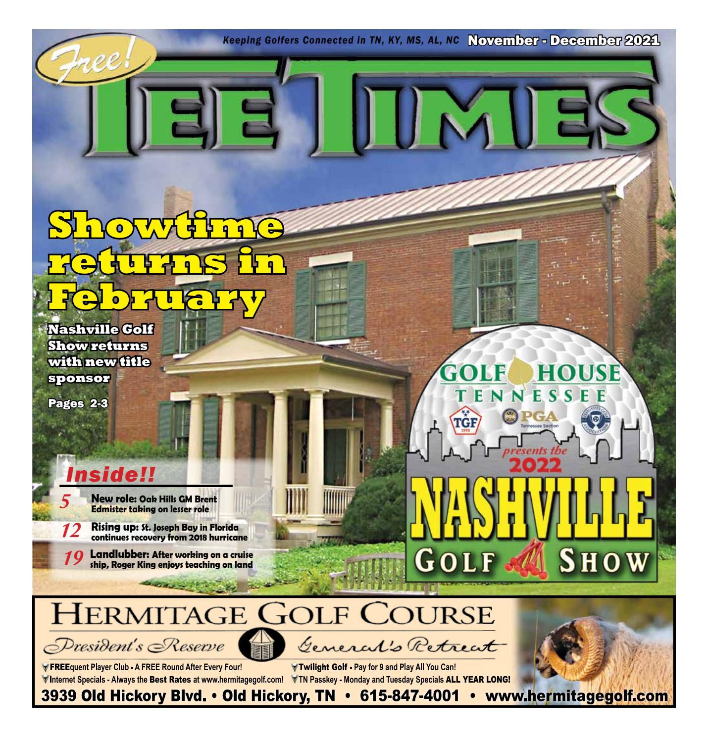 Tee Times NovemberDecember 2021 by Joe Hall Issuu
