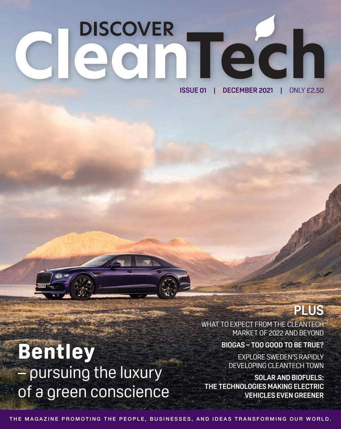 Discover Cleantech, Issue 1, December 2021 by Scan Client Publishing ...