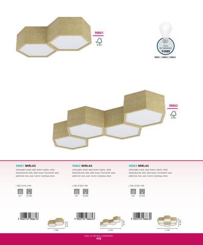 Lampanet 灯饰目录 · EGLO Beltéri katalógus 2021/22 - 2.rész 第 17 页