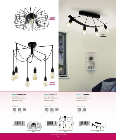 Lampanet 灯饰目录 · EGLO Beltéri katalógus 2021/22 - 2.rész 第 22 页
