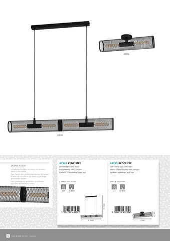 Lampanet 灯饰目录 · EGLO 趋势 &Style katalógus 2021/22 第 16 页