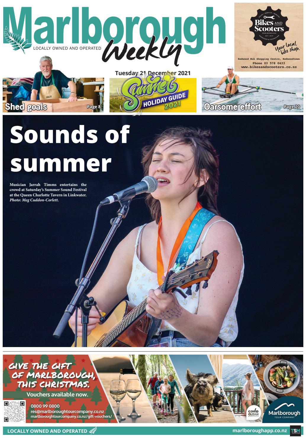 Marlborough Weekly 21 December 2021 By TSM Marlborough Issuu