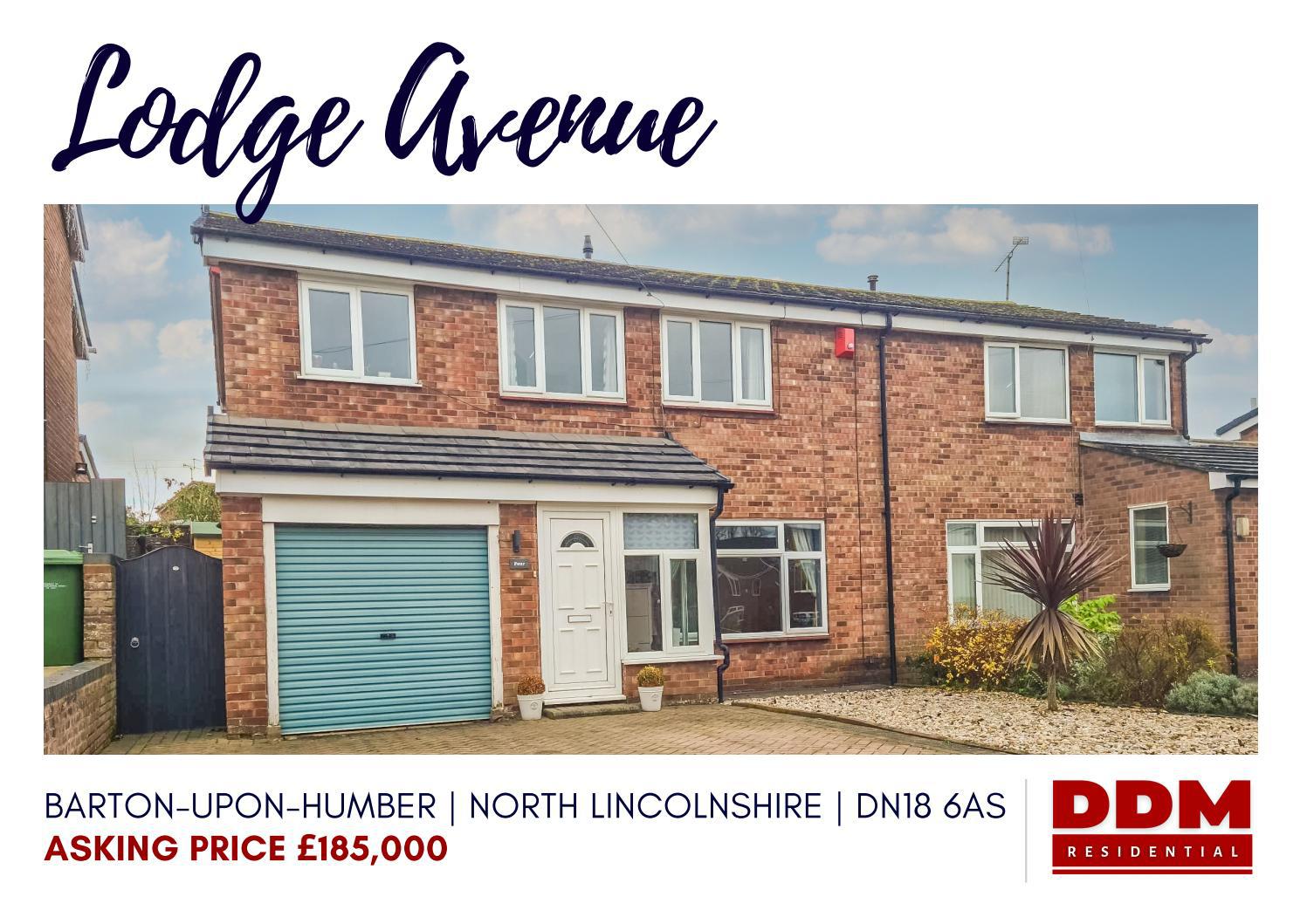Lodge Avenue, Barton Upon Humber by Fine & Country / DDM Residential