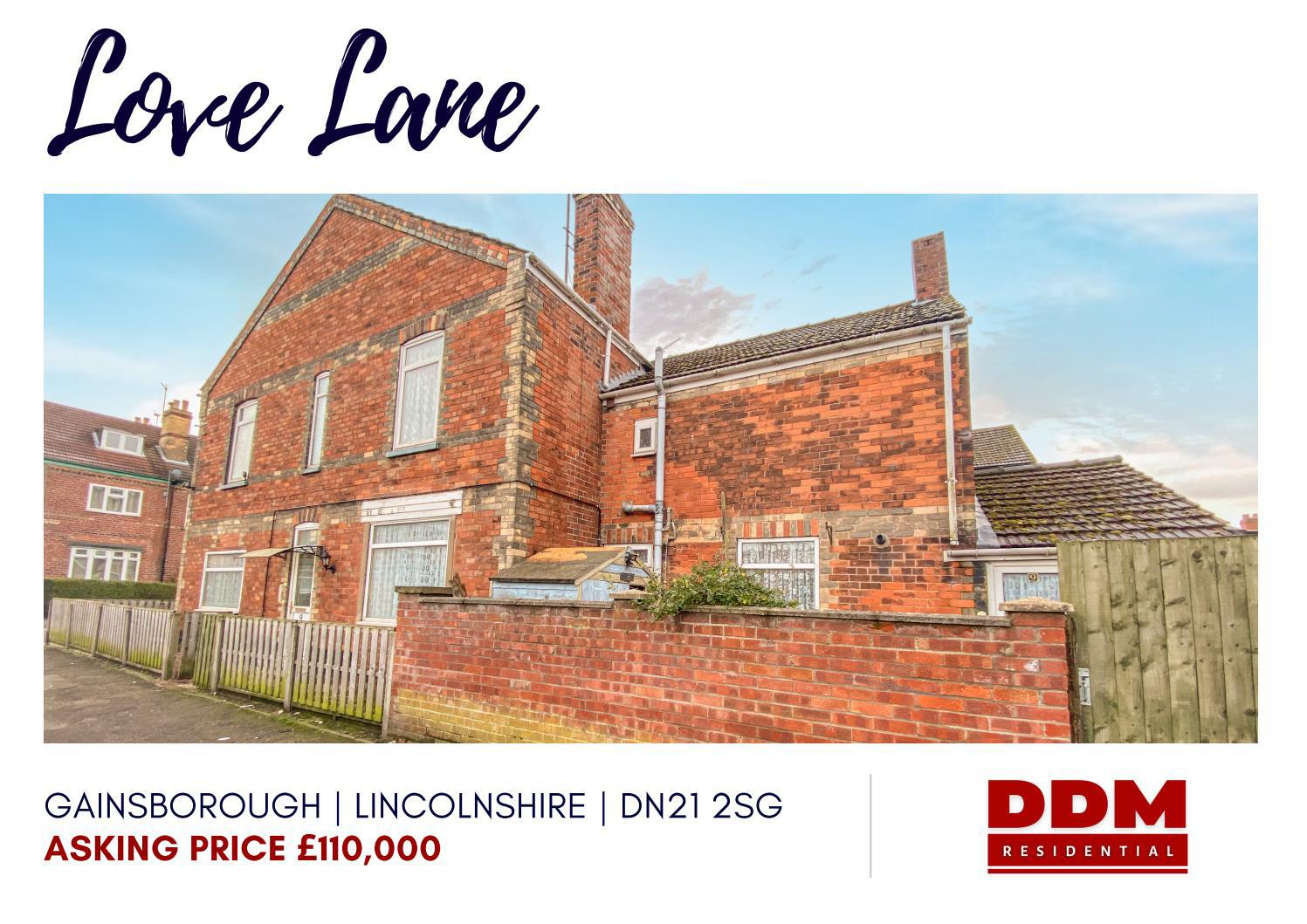 Love Lane, Gainsborough by Fine & Country / DDM Residential Issuu
