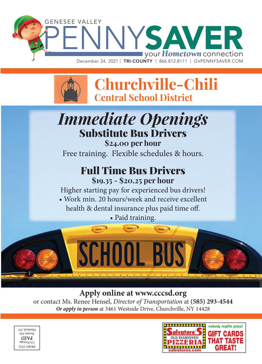 TriCounty Edition Genesee Valley Penny Saver 12242021 by Featured