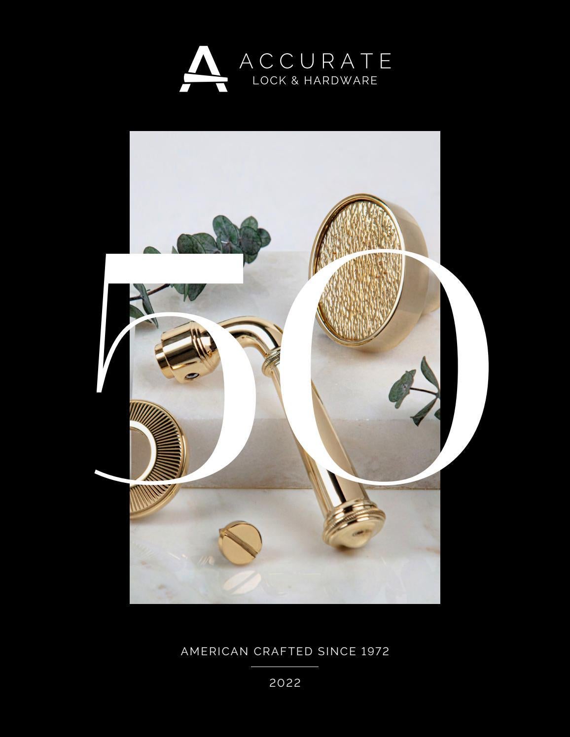 2022 Digital Lookbook by Accurate Lock and Hardware Issuu