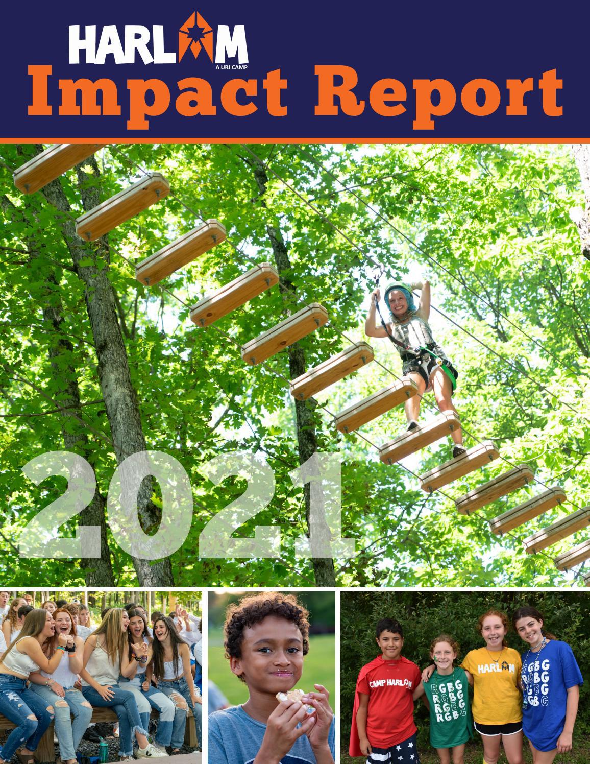 URJ Camp Harlam Impact Report 2021 by URJ Camp Harlam Issuu