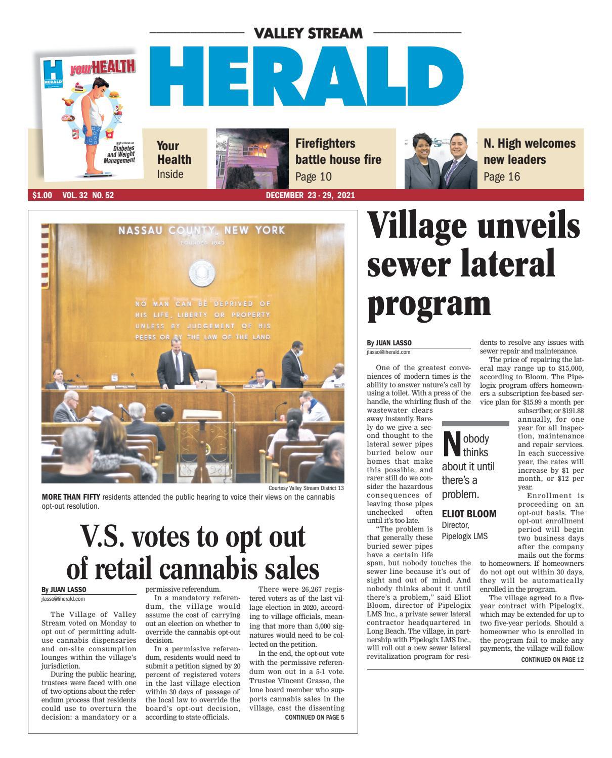 Valley Stream Herald 12232021 by Richner Communications, Inc Issuu