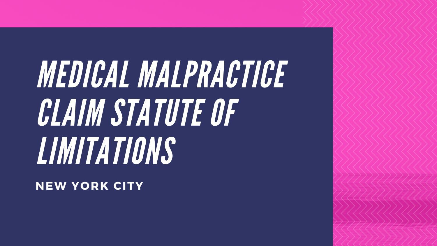 Medical Malpractice Claim Statute of Limitation by henrymartyn Issuu