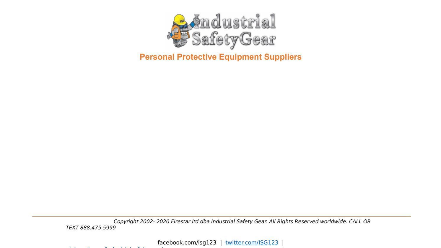 Winter Safety Products By Industrial Safety Gear by