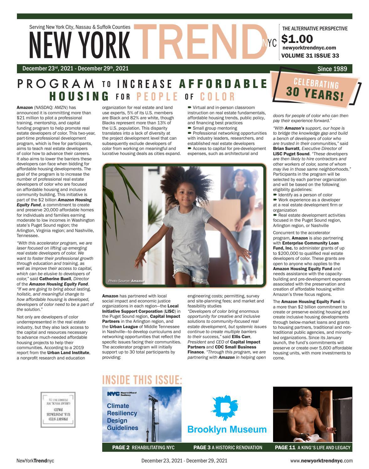 New York Trend NYC December 2329, 2021 by Teresa WIlliams Issuu