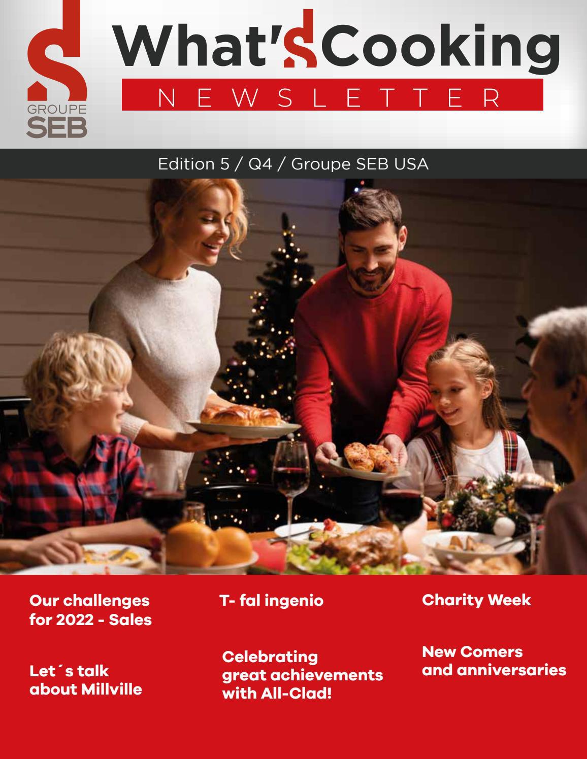 What's Cooking Newsletter - Fifth Edition by Groupe SEB USA - Issuu