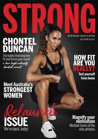 STRONG Fitness Magazine Australia relaunch issue 
