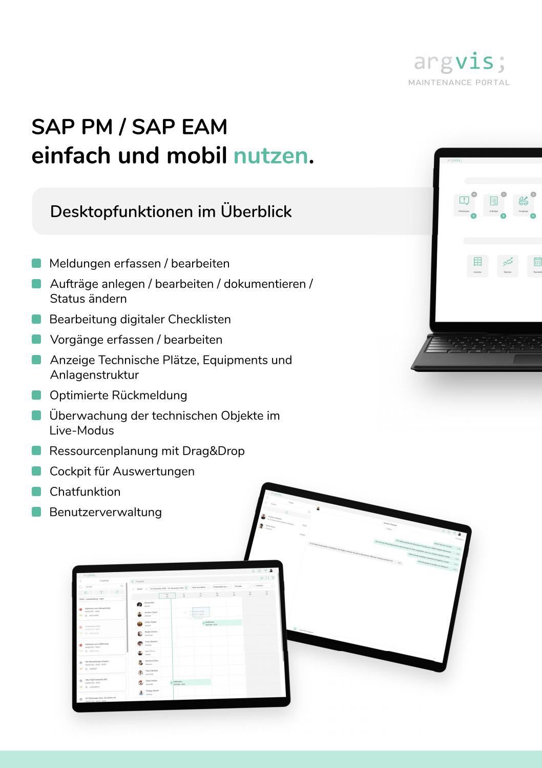 SAP PM/EAM einfach und mobil nutzen mit argvis; by argvisGmbH - Issuu