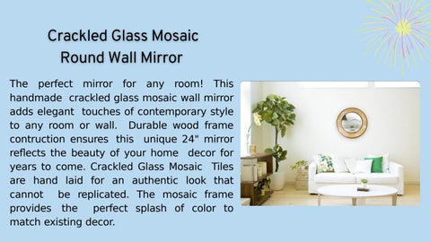 Some Beautiful 玻璃 Mosaic Mirror Collections 第 5 页