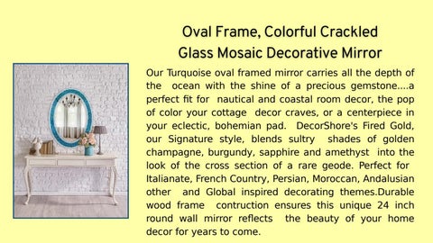 Some Beautiful 玻璃 Mosaic Mirror Collections 第 6 页