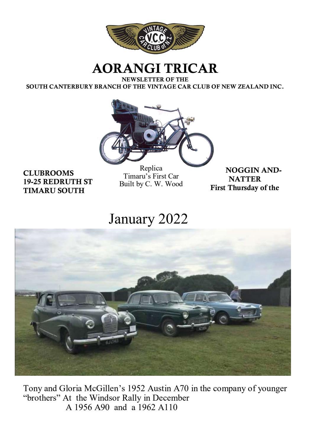 South Canterbury January 2022 by Vintage Car Club of New Zealand Issuu