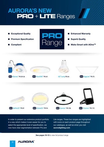 Aurora Lighting Trade 2022 灯饰目录 第 10 页
