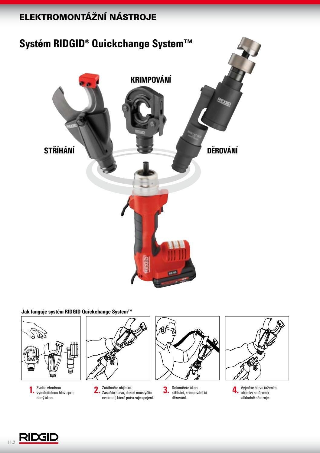 RIDGID catalogue Czech by RIDGID Europe Issuu