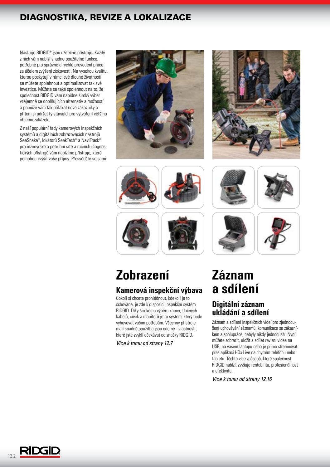 RIDGID catalogue Czech by RIDGID Europe - Issuu