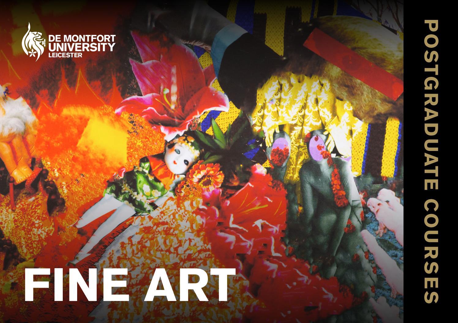 Postgraduate Fine Art Course Brochure 2021 by DMU Creative Issuu