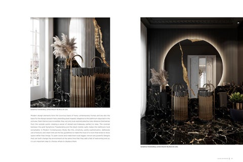 Trend Design Book 家具目录 · 轻奢 卫浴 Interiors 册 . The 指南 to Design Your Ideal 现代 轻奢 Retreat 第 9 页
