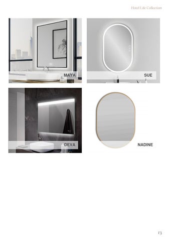 HotelLifeCollection_ LED Mirror 灯饰目录 第 13 页