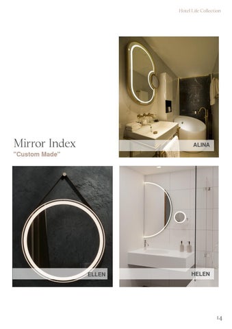 HotelLifeCollection_ LED Mirror 灯饰目录 第 14 页