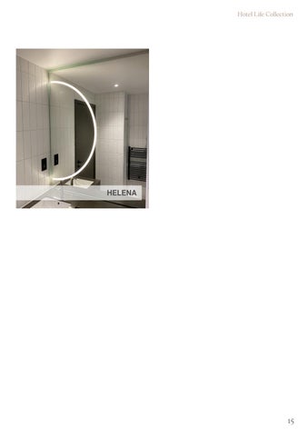 HotelLifeCollection_ LED Mirror 灯饰目录 第 15 页