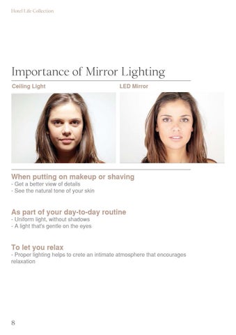 HotelLifeCollection_ LED Mirror 灯饰目录 第 8 页