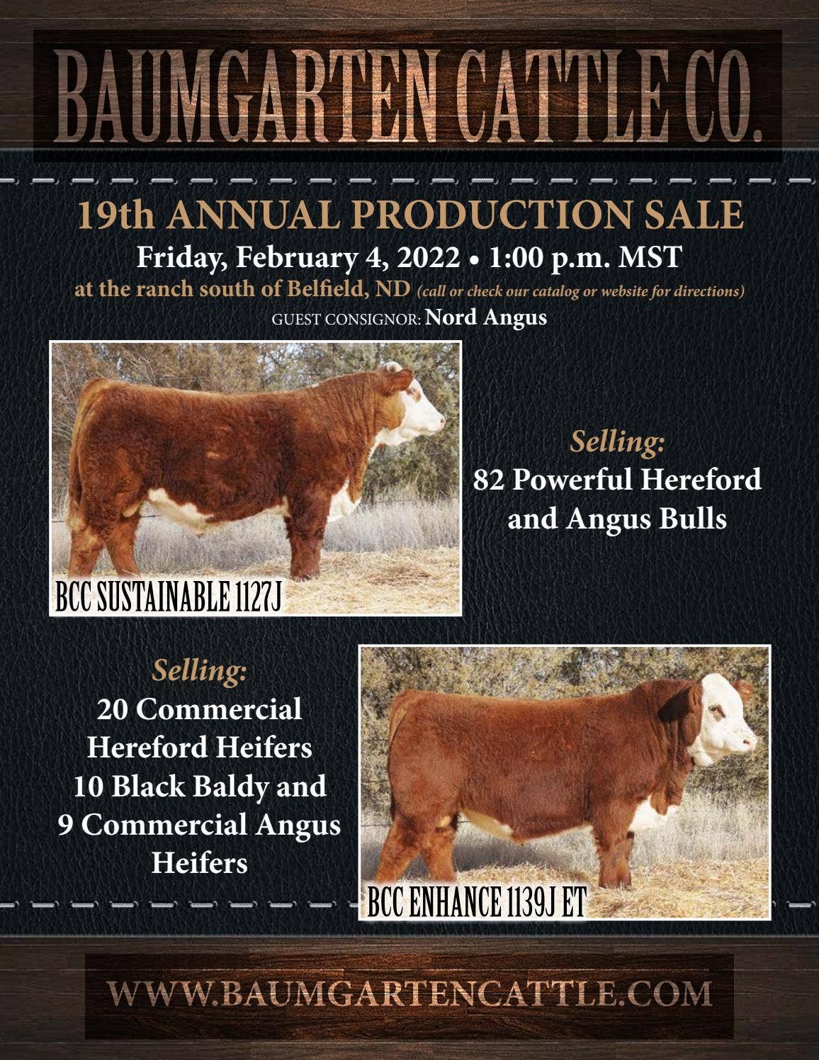 Baumgarten Cattle Co. Sale Catalog 2022 by PeltonLivestock Issuu