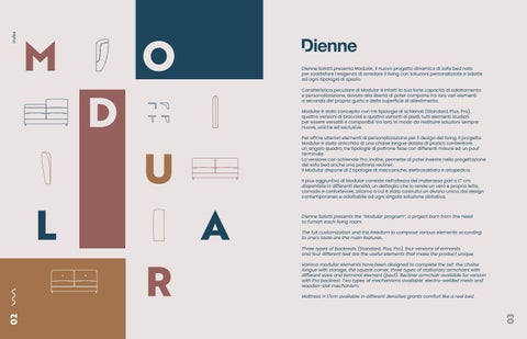 Colifac en Krea 家具目录 · 2021 - Dienne - Modular 第 2 页