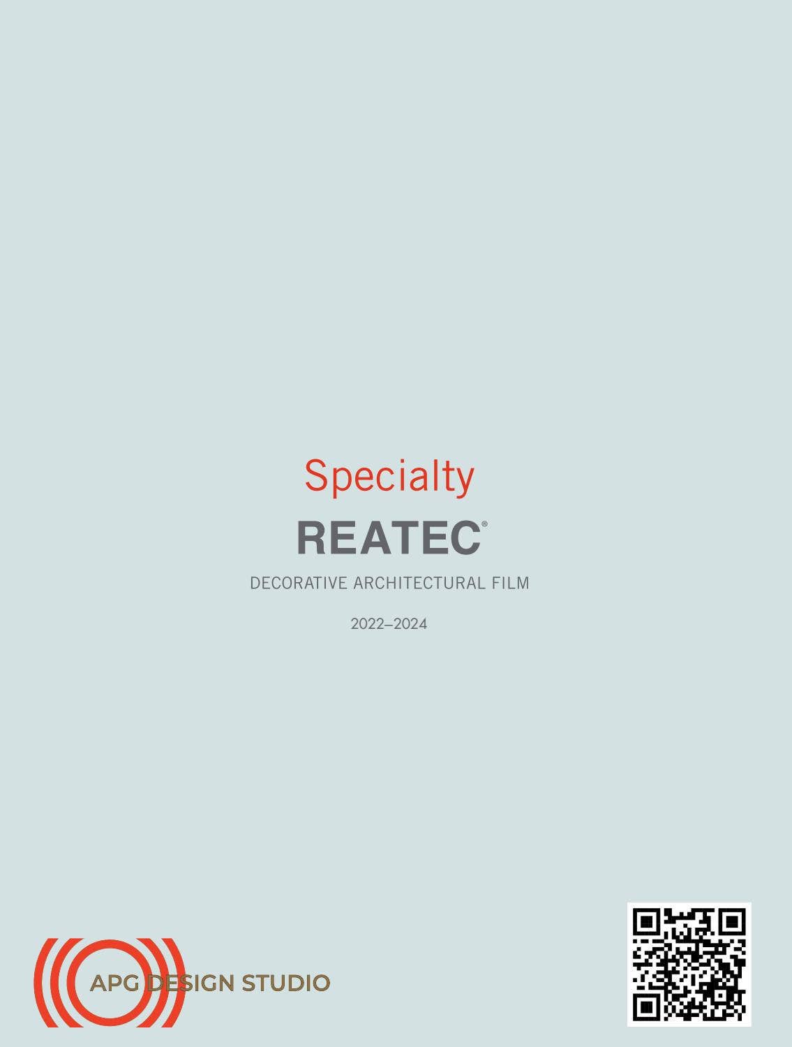 Reatec Architectural Surface Finishes Catalog 20222024 by APG Design