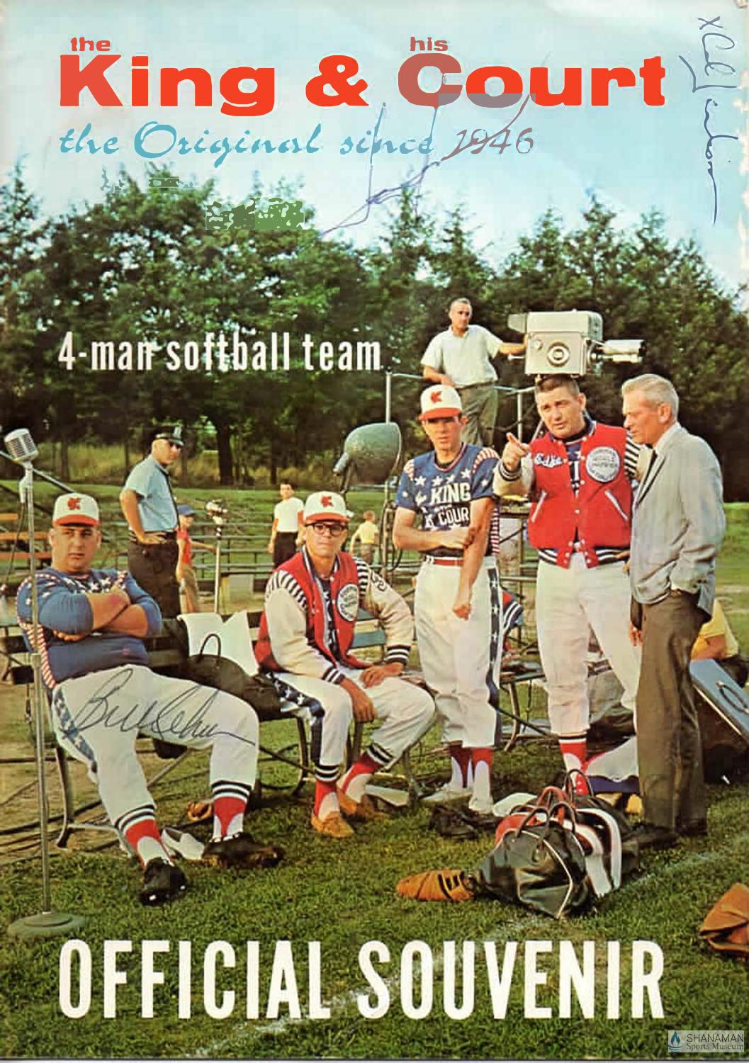 1964 Edition The King and His Court Softball by County