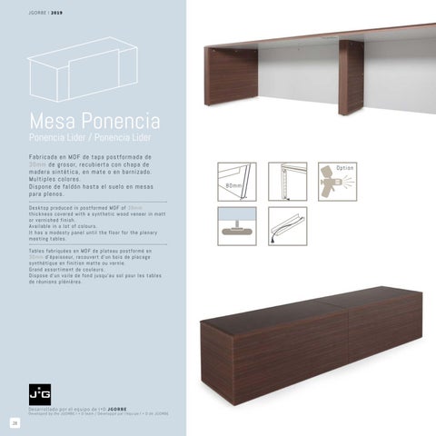 Colifac en Krea 家具目录 · GORBE catalogus 2019 第 18 页