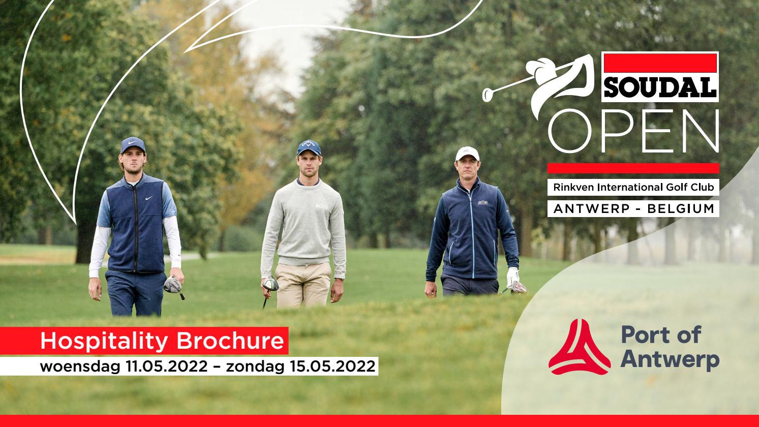 Soudal Open Hospitality Brochure Port of Antwerp by Gracias Issuu