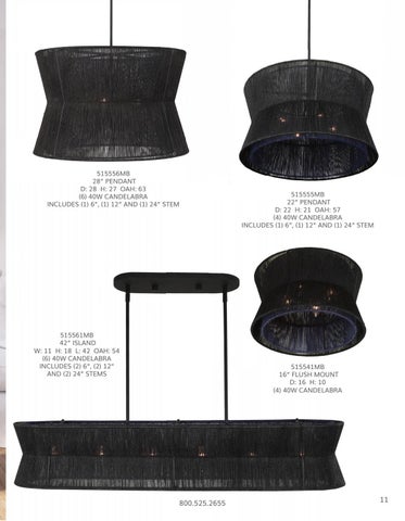 Kalco Lighting 2021 Master 灯饰目录 第 12 页